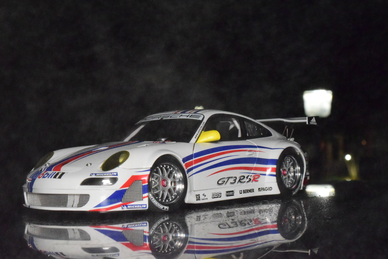 How about a bit of water spray? Too subtle perhaps?